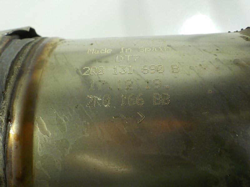 Recambio de catalizador para audi a1 sportback (gba) 1.0 tfsi referencia OEM IAM 2Q0254504G 2Q0131701AD 