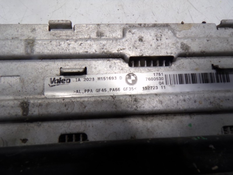 Recambio de intercooler para bmw serie 1 lim. (f20) 2.0 turbodiesel referencia OEM IAM 17517600530 M151693 