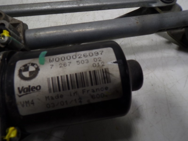 Recambio de motor limpia delantero para bmw serie 1 lim. (f20) 118i referencia OEM IAM 61617239510 726750302 W000026097