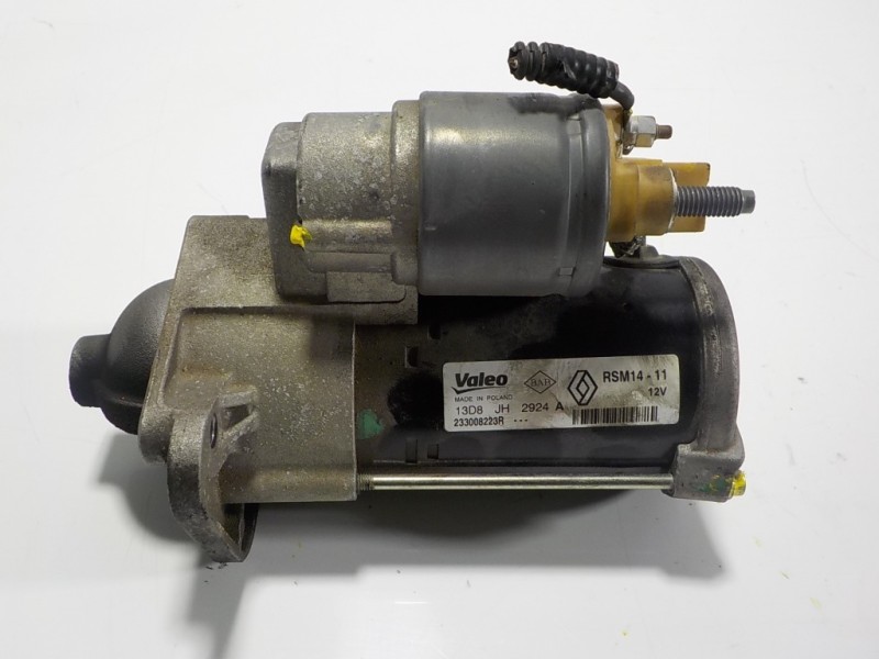 Recambio de motor arranque para dacia sandero stepway referencia OEM IAM  233008223R 