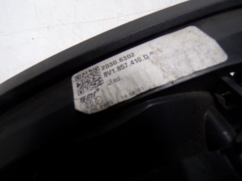 Recambio de espejo derecho para audi a3 (8v) 2.0 16v tdi referencia OEM IAM 8V1857410F9B9 8V1857410 