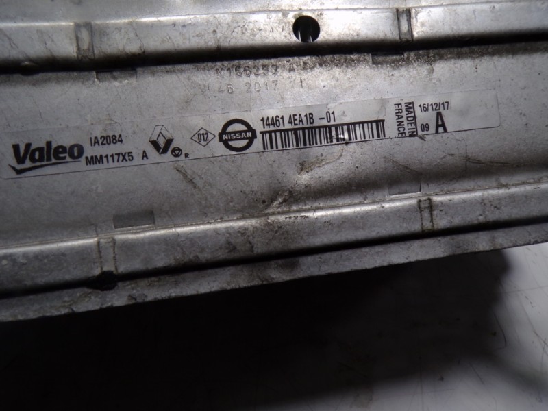 Recambio de intercooler para renault talisman 1.5 dci diesel fap energy referencia OEM IAM 144614EA1B MM117X5 