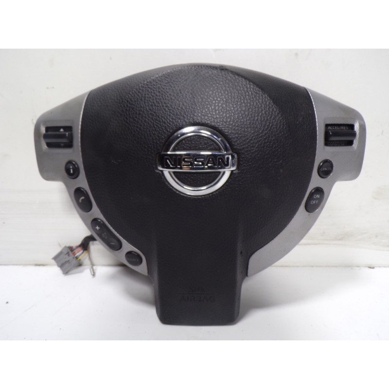 Recambio de airbag delantero izquierdo para nissan qashqai (j10) tekna referencia OEM IAM 98510JD16C Z34M7178365 