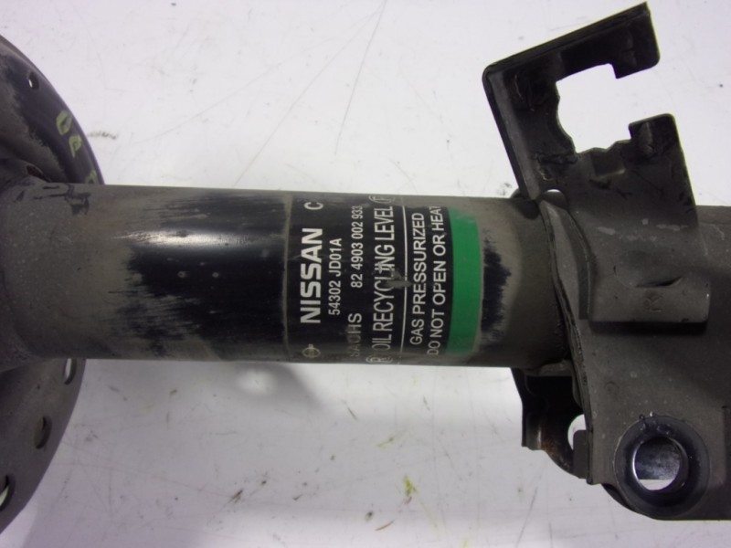Recambio de amortiguador delantero derecho para nissan qashqai (j10) tekna referencia OEM IAM E4302JD01A 54302JD01A 