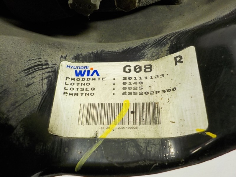 Recambio de mangueta delantera derecha para kia sorento () emotion 4x4 referencia OEM IAM 517162P000 625202P300 