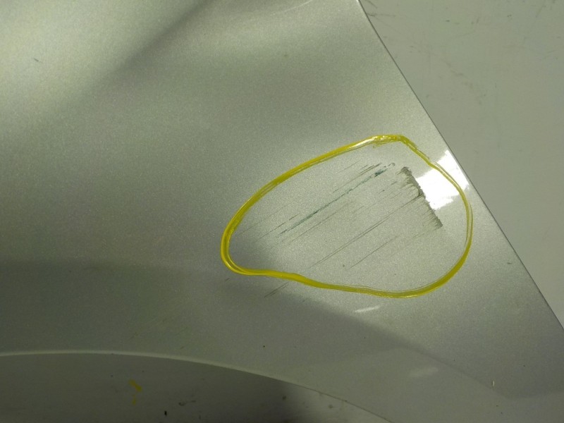 Recambio de aleta delantera izquierda para mercedes-benz clase b (w245) 2.0 cdi cat referencia OEM IAM   