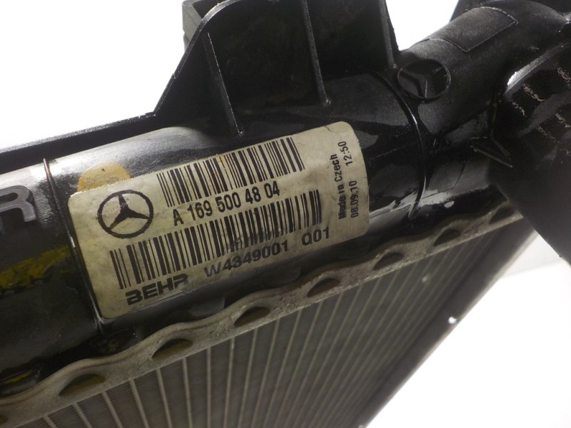 Recambio de radiador agua para mercedes-benz clase b (w245) 2.0 cdi cat referencia OEM IAM  A1695001803 