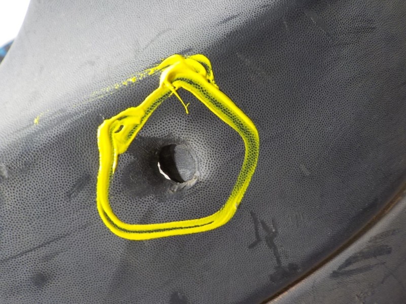 Recambio de paragolpes trasero para renault kangoo 1.5 dci diesel cat referencia OEM IAM 7701478196  