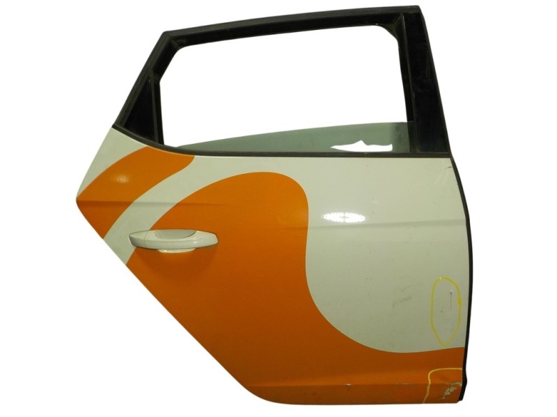 Recambio de puerta trasera derecha para seat leon (5f1) 1.4 tgi (bivalent. gasolina / cng) referencia OEM IAM 5F4833056  