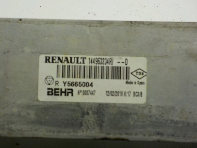 Recambio de intercooler para mercedes-benz citan (w415) furgon 1.5 cdi cat referencia OEM IAM A4150900114 144963234R 