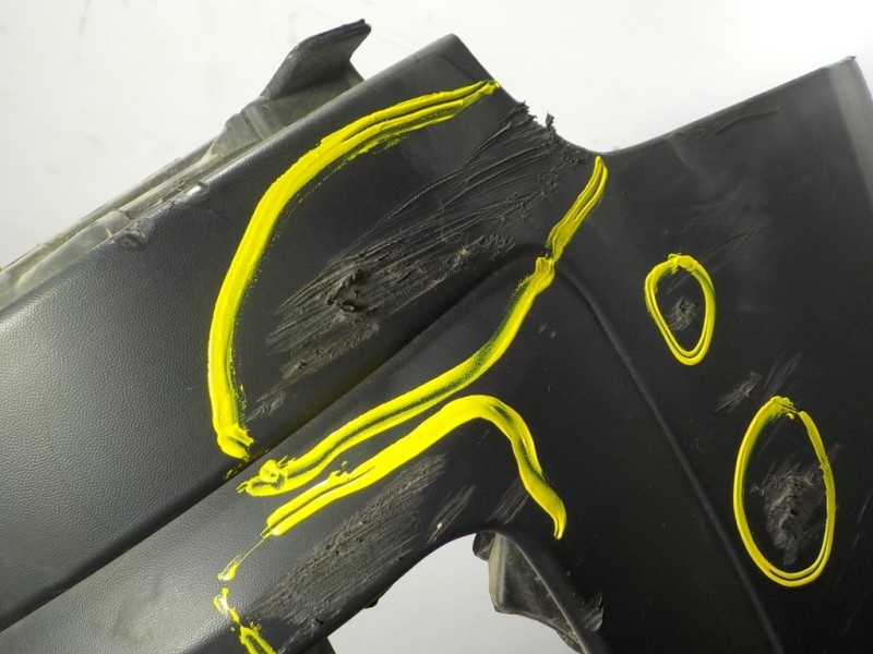 Recambio de paragolpes trasero para renault kangoo 1.5 dci diesel fap referencia OEM IAM 7701478196  