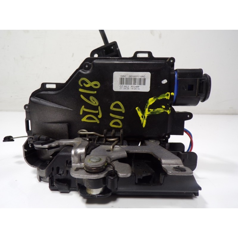 Recambio de cerradura puerta delantera derecha para skoda octavia berlina (1z3) 1.6 16v fsi referencia OEM IAM  3D1837016AC 