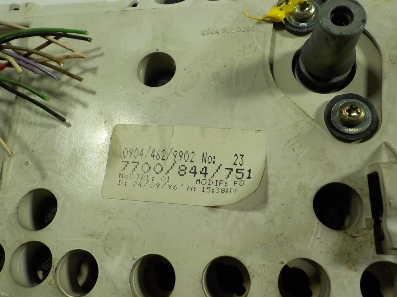 Recambio de cuadro instrumentos para renault laguna (b56) 2.2 diesel referencia OEM IAM  7700844751 