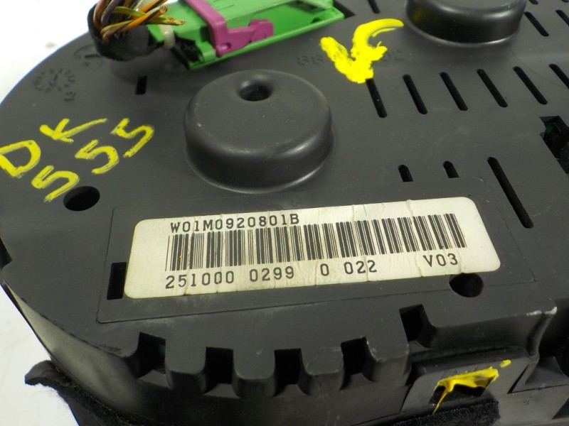 Recambio de cuadro instrumentos para seat toledo (1m2) 1.9 tdi referencia OEM IAM  1M0920801B 