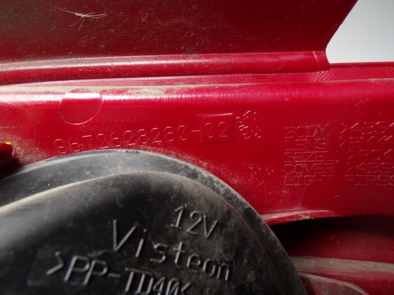 Recambio de piloto trasero izquierdo para peugeot 208 1.4 hdi fap referencia OEM IAM 9672628280 9672628280 