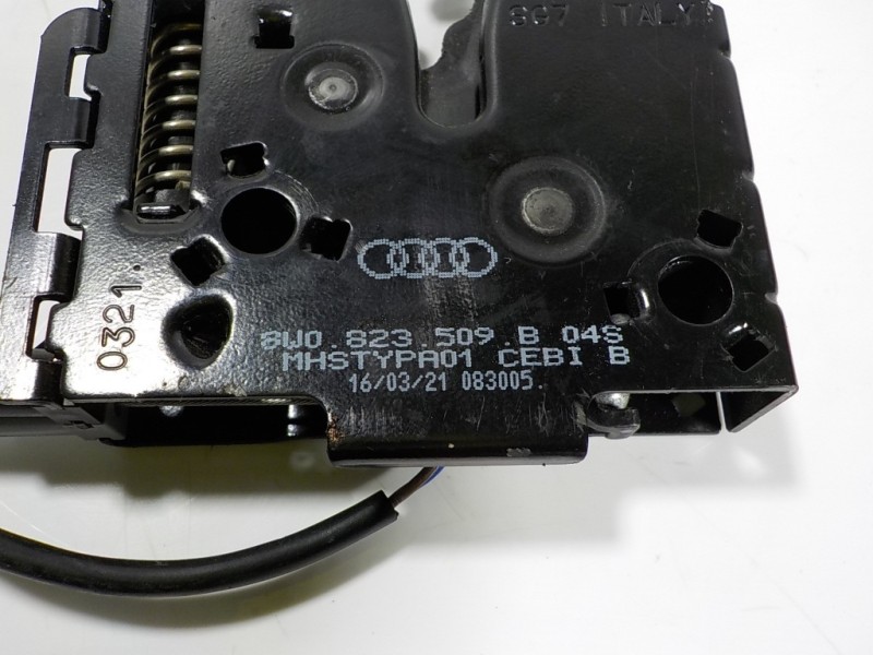 Recambio de cerradura capot para audi q4 e-tron aq4e f4bac3 referencia OEM IAM 8W0823509B 8W0823509B 