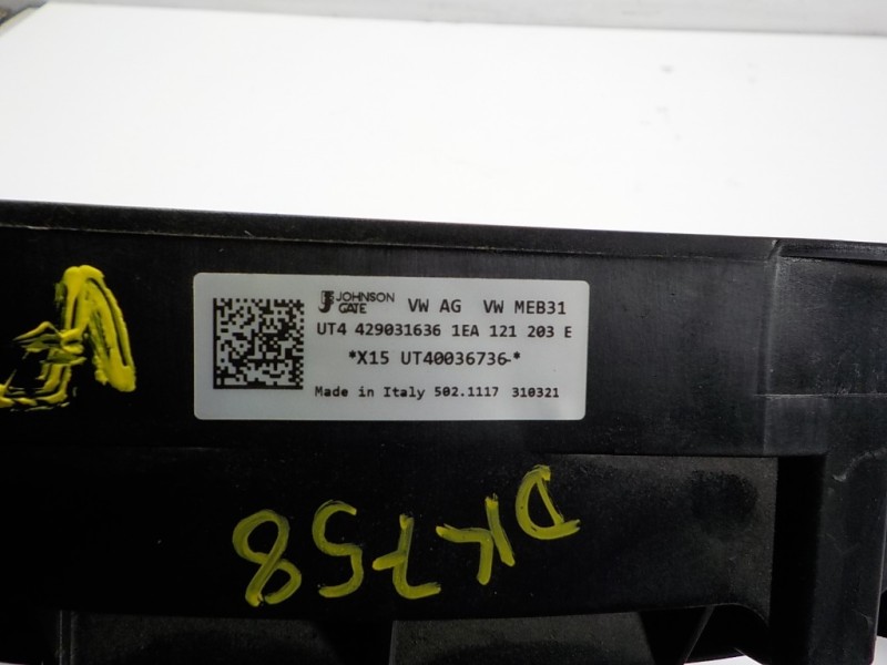 Recambio de electroventilador para audi q4 e-tron aq4e f4bac3 referencia OEM IAM 1EA121203E 1EA121203E 429031636