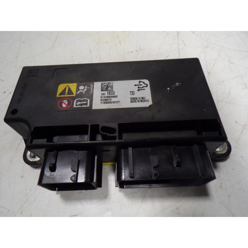 Recambio de centralita airbag para opel corsa e 1.4 referencia OEM IAM 13511833 13511833 812586170