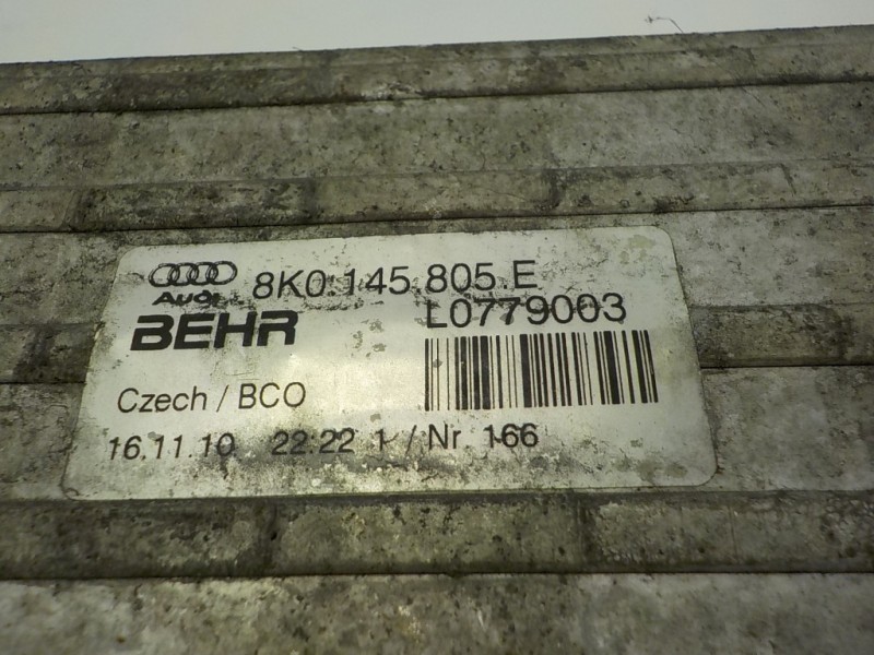 Recambio de intercooler para audi q5 (8r) 3.0 tdi referencia OEM IAM 8K0145805E 8K0145805E L0779003