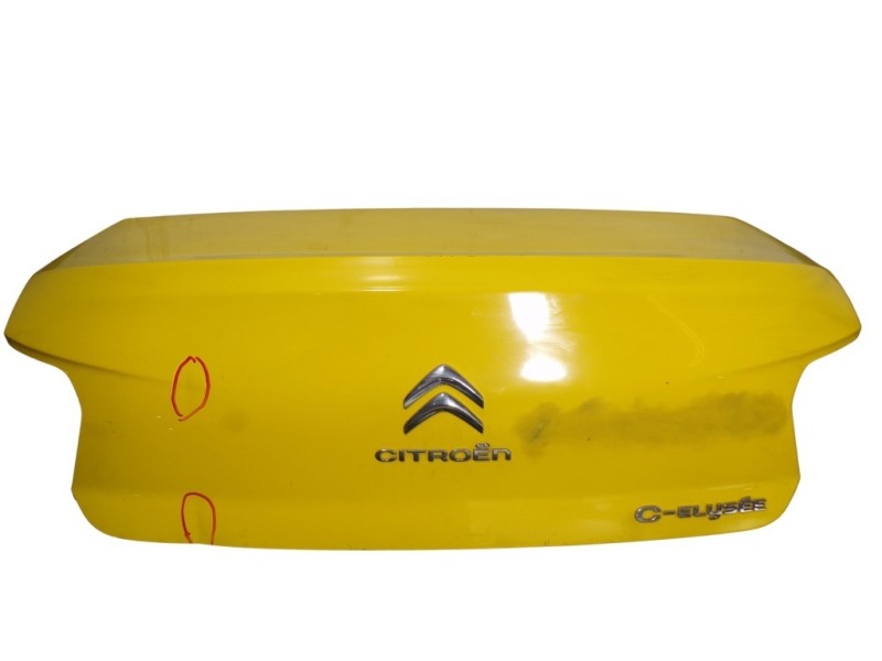 Recambio de capot trasero para citroën c-elysée 1.6 blue-hdi fap referencia OEM IAM 9675044480  