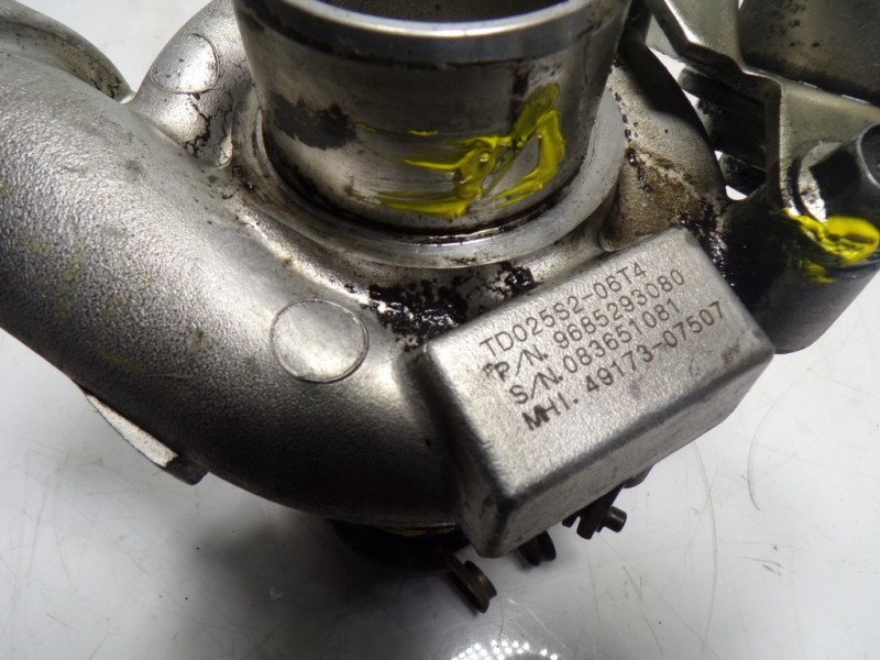Recambio de turbocompresor para ford fiesta (cb1) 1.6 tdci cat referencia OEM IAM  9685293080 