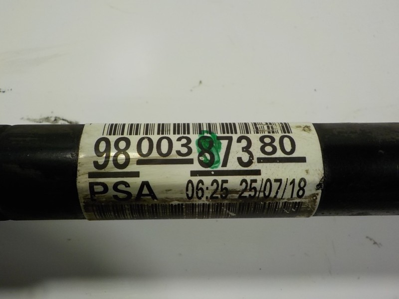 Recambio de transmision izquierda para peugeot 2008 (--.2013) 1.6 blue-hdi fap referencia OEM IAM 9800387380 9800387380 