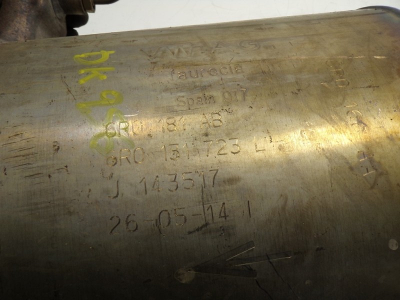 Recambio de catalizador para seat ibiza (6j5) 1.6 tdi referencia OEM IAM 6R0254700MX 6R0131723L 