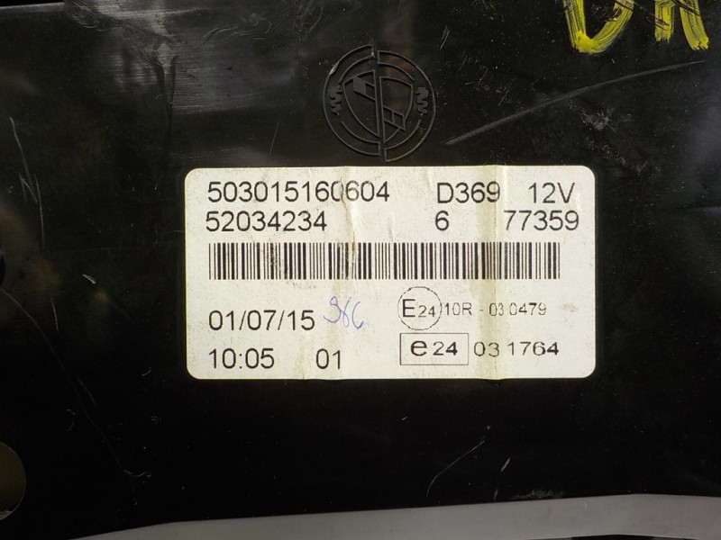 Recambio de cuadro instrumentos para opel combo d 1.3 16v cdti referencia OEM IAM 95525096 503015160604 