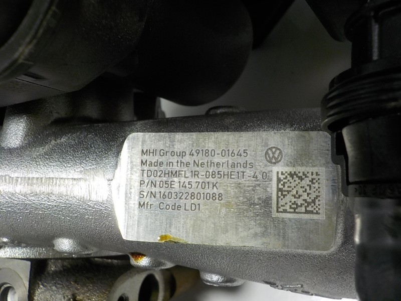 Recambio de turbocompresor para cupra formentor 1.5 tsi referencia OEM IAM 05E145701K 4918001645 