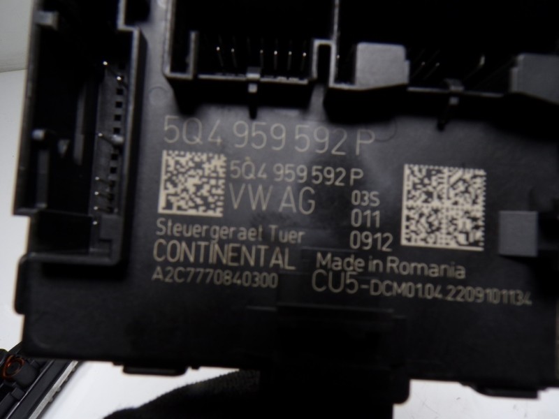 Recambio de modulo confort para cupra formentor 1.5 tsi referencia OEM IAM 5Q4959592P 5Q4959592P 