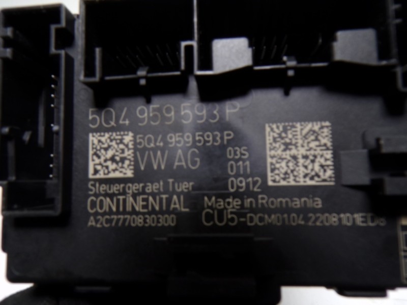 Recambio de modulo confort para cupra formentor 1.5 tsi referencia OEM IAM 5Q4959593P 5Q4959593P 