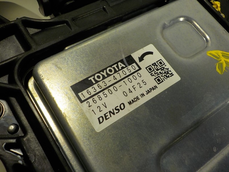 Recambio de electroventilador para toyota c-hr hybrid dynamic referencia OEM IAM 16711F2110 1636324100 1636347050