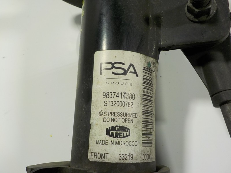 Recambio de amortiguador delantero derecho para opel corsa f 1.2 referencia OEM IAM  9837414380 