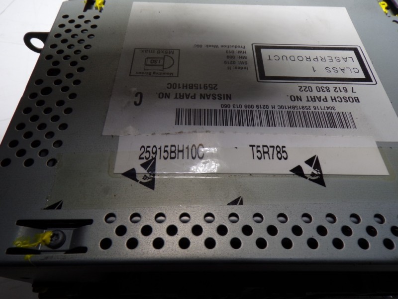 Recambio de sistema audio / radio cd para nissan qashqai (j10) 1.6 16v cat referencia OEM IAM 25915BH10C 25915BH10C 