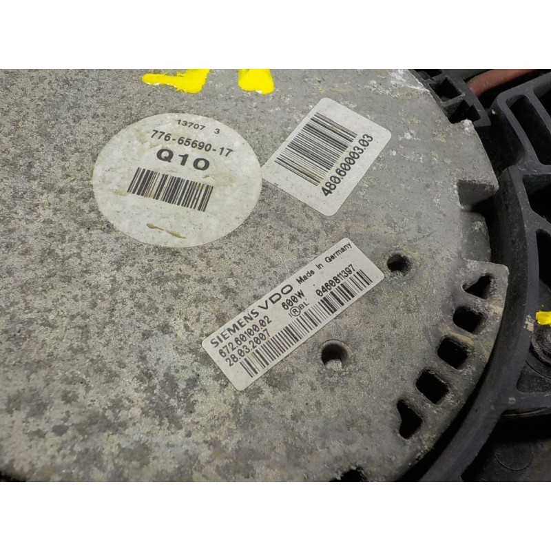 Recambio de electroventilador para mercedes-benz clase r (w251) 3.0 cdi cat referencia OEM IAM A1645000493 7766569017 