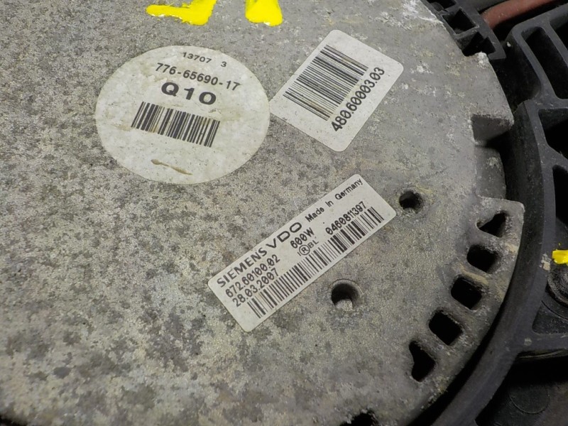 Recambio de electroventilador para mercedes-benz clase r (w251) 3.0 cdi cat referencia OEM IAM A1645000493 7766569017 
