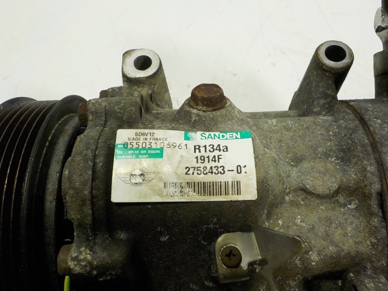 Recambio de compresor aire acondicionado para mini mini (r56) cooper s referencia OEM IAM  275843301 