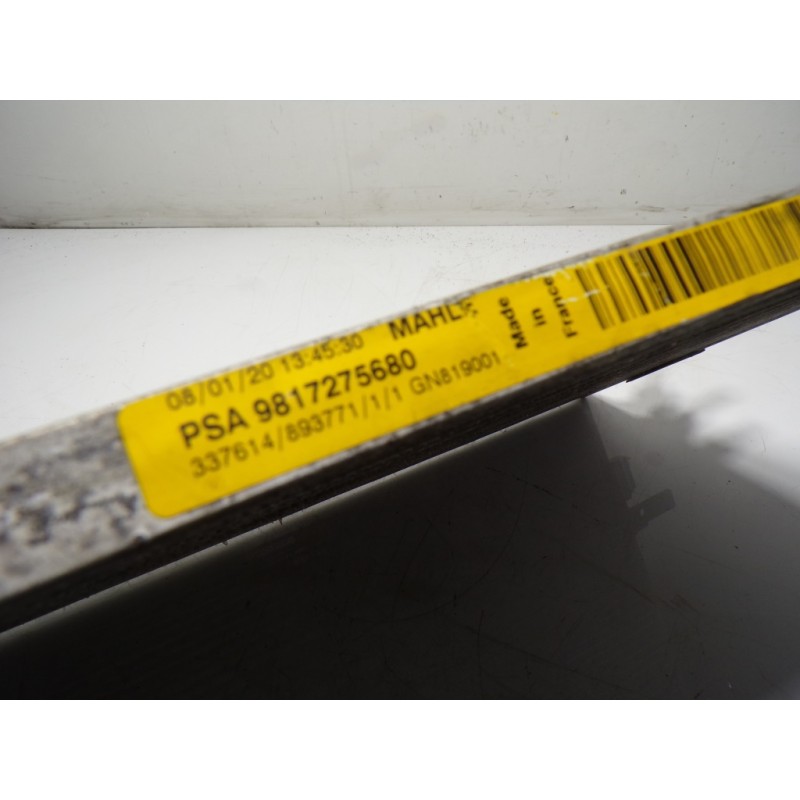 Recambio de condensador aire acondicionado para opel grandland x 1.5 cdti dpf referencia OEM IAM 9817275680 9817275680 