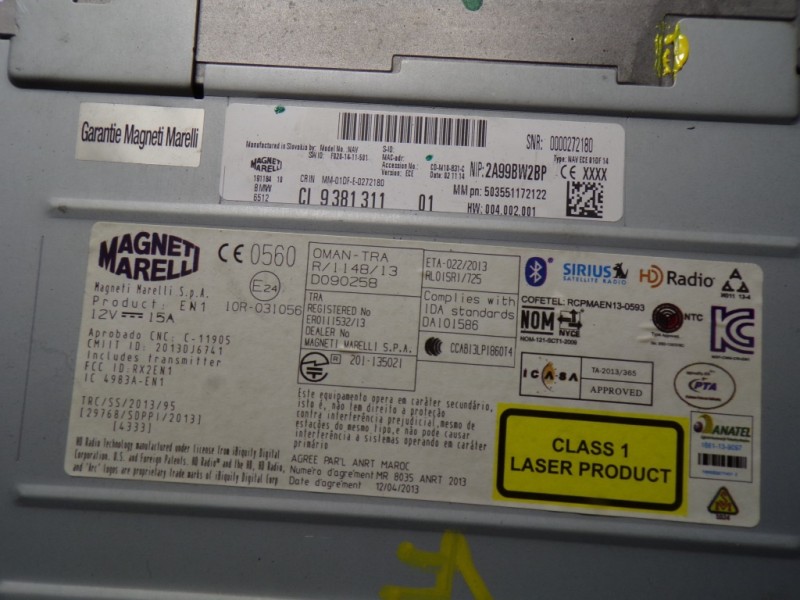 Recambio de sistema navegacion gps para bmw serie 2 coupe (f22) 2.0 turbodiesel referencia OEM IAM 65129381311 9381311 