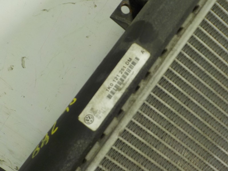 Recambio de radiador agua para volkswagen golf vi (5k1) gtd referencia OEM IAM 1K0121251DM 1K0121251DM 