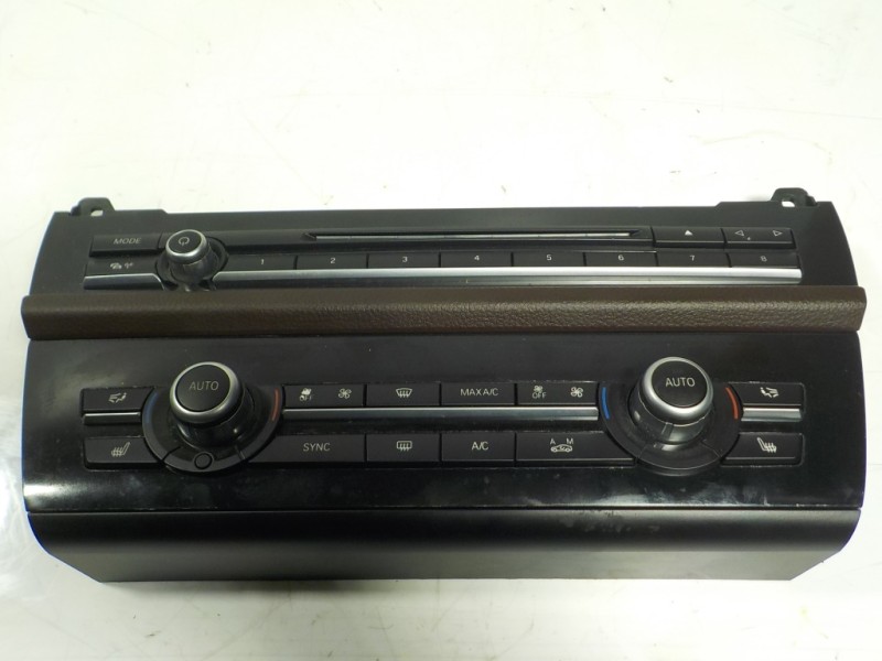 Recambio de mando climatizador para bmw serie 5 touring (f11) 520d xdrive referencia OEM IAM 61319328425 9352761 