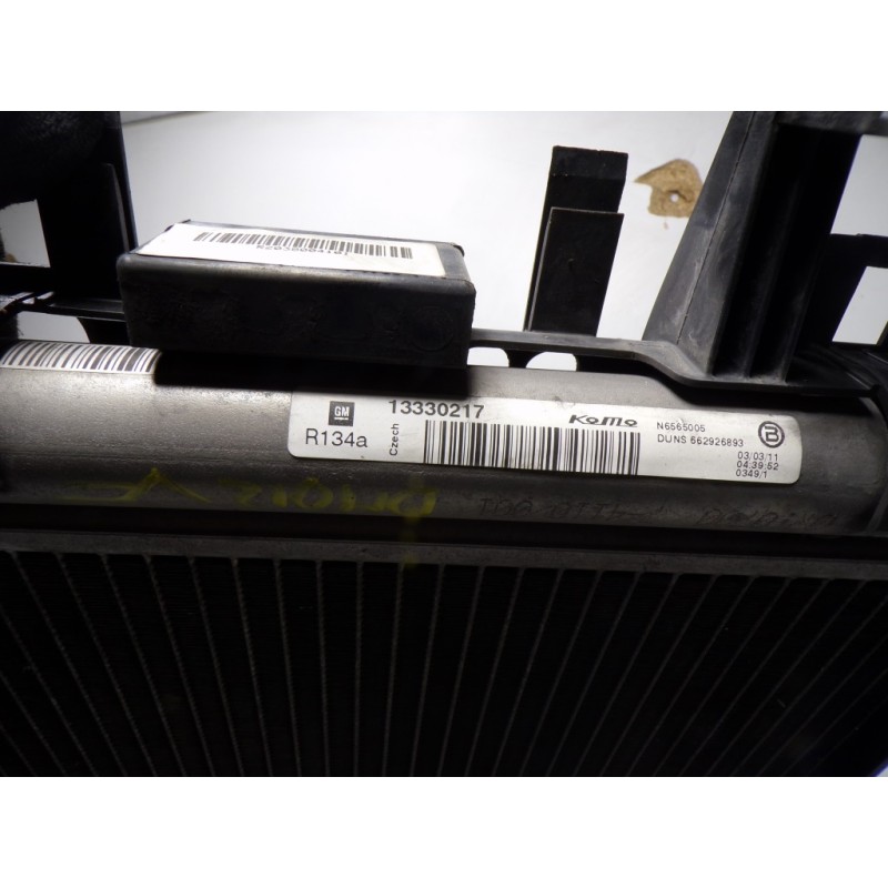 Recambio de condensador aire acondicionado para opel insignia berlina 2.0 16v cdti referencia OEM IAM 13330217 13330217 