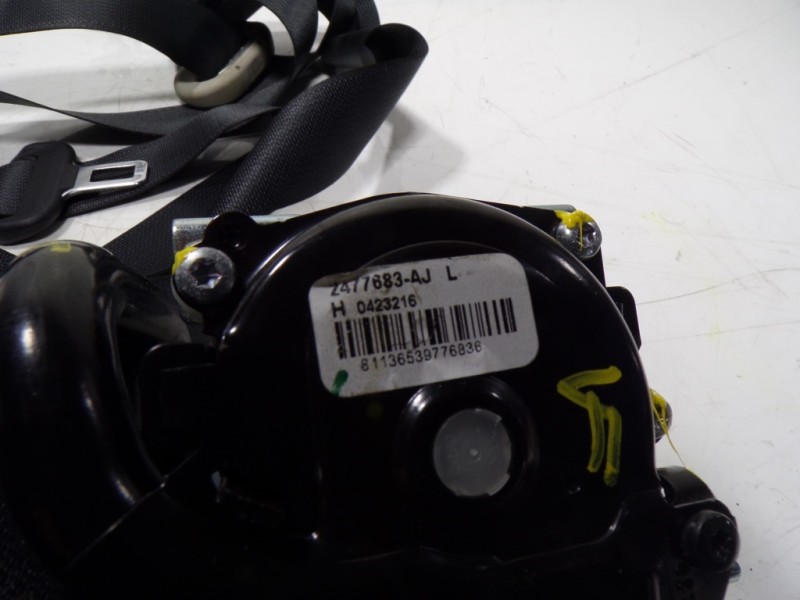 Recambio de cinturon seguridad delantero izquierdo para mazda 3 lim. () origin referencia OEM IAM  2477683AJ 