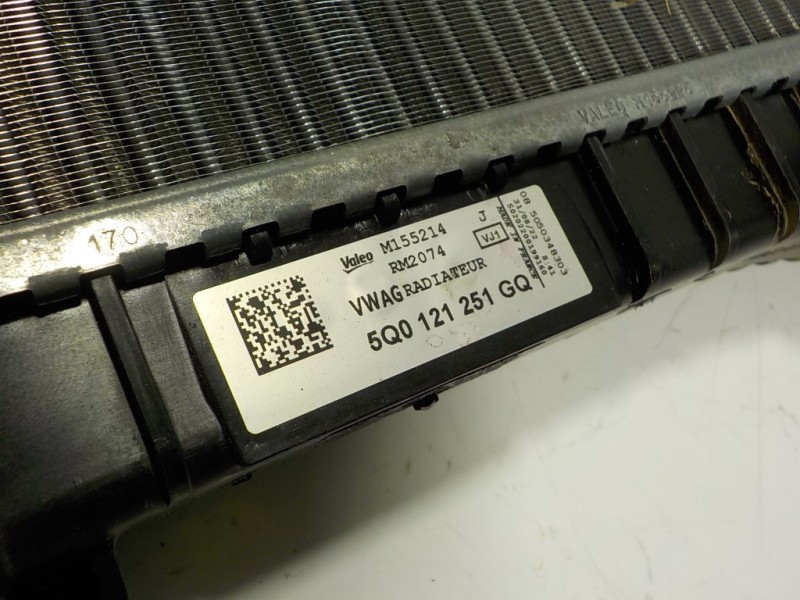 Recambio de radiador agua para seat leon sportstourer (kl8) style referencia OEM IAM 5Q0121251GQ 5Q0121251GQ 