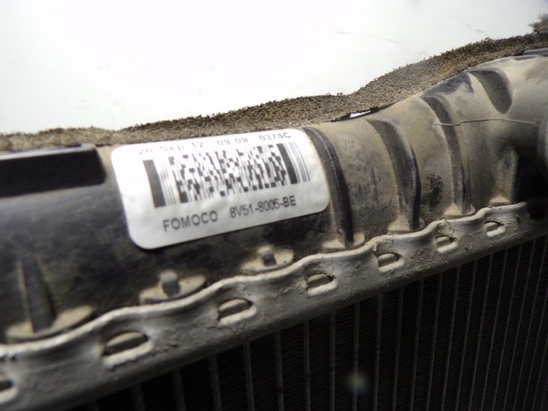 Recambio de radiador agua para ford fiesta (cb1) 1.25 16v cat referencia OEM IAM 2029176 8V518005BE 