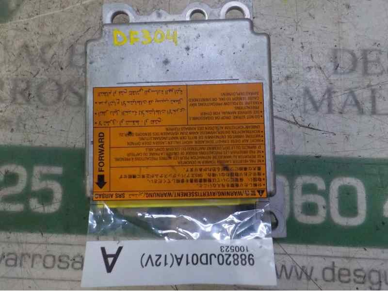 Recambio de centralita airbag para nissan qashqai (j10) 1.5 turbodiesel cat referencia OEM IAM K8820JD01A 98820JD01A 