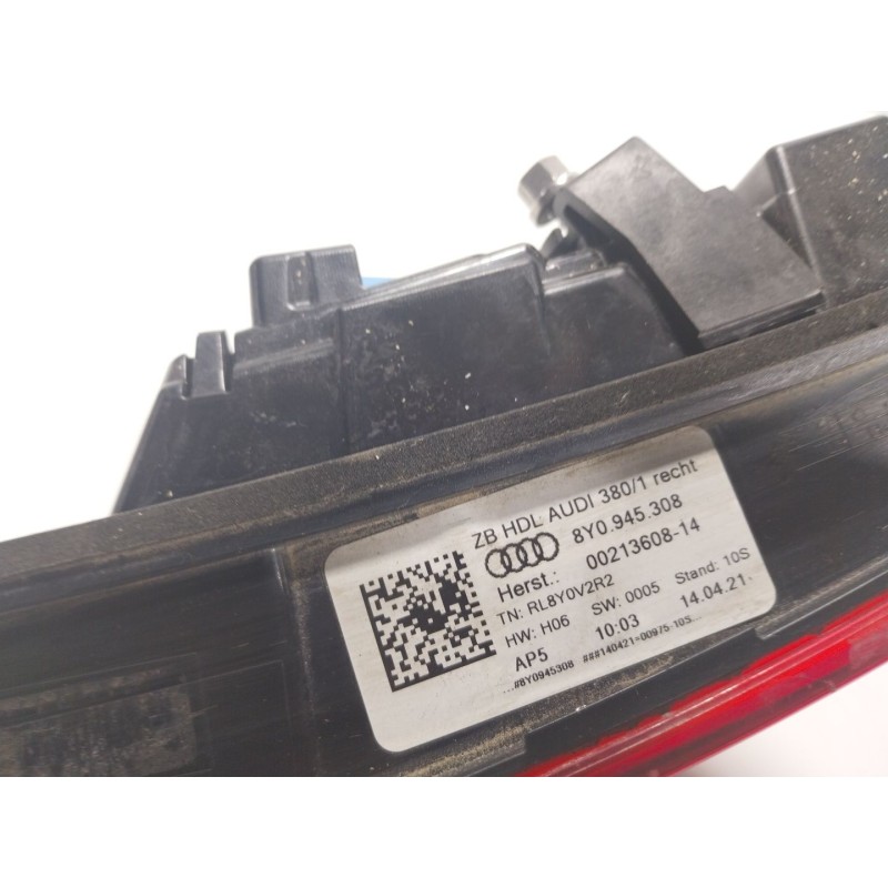 Recambio de piloto trasero derecho interior para audi a3 sportback (8ya) 2.0 16v tdi referencia OEM IAM   