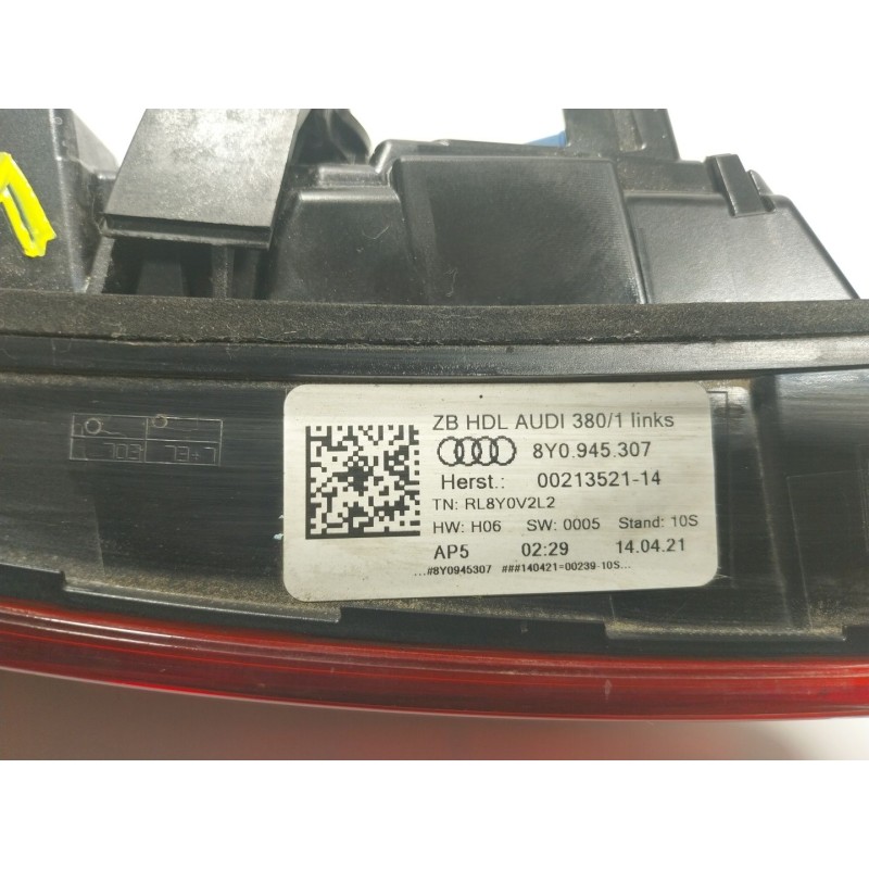 Recambio de piloto trasero izquierdo interior para audi a3 sportback (8ya) 2.0 16v tdi referencia OEM IAM   