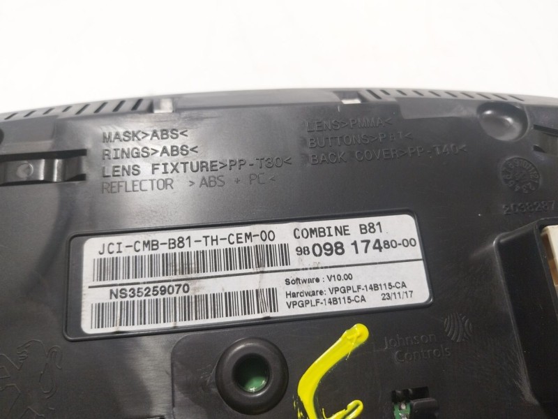 Recambio de cuadro instrumentos para citroën ds5 1.6 blue-hdi fap referencia OEM IAM   