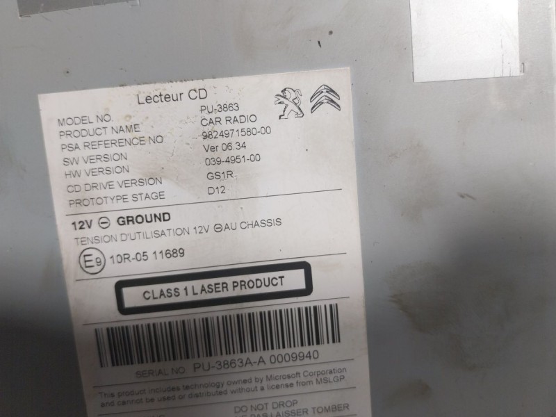 Recambio de sistema navegacion gps para citroën ds5 1.6 blue-hdi fap referencia OEM IAM   